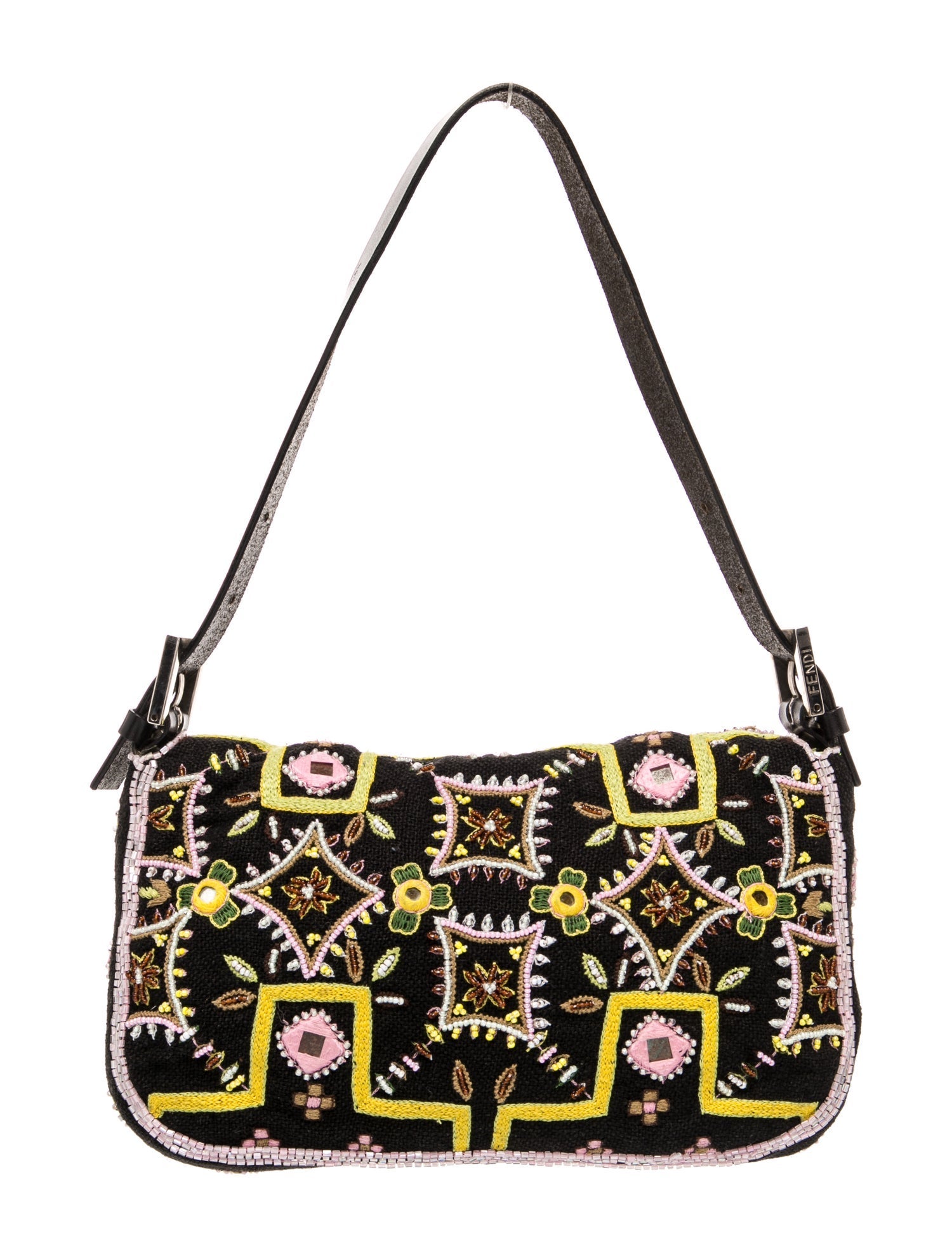 Fendi Canvas Baguette