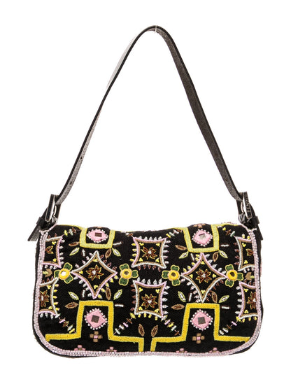 Fendi Canvas Baguette