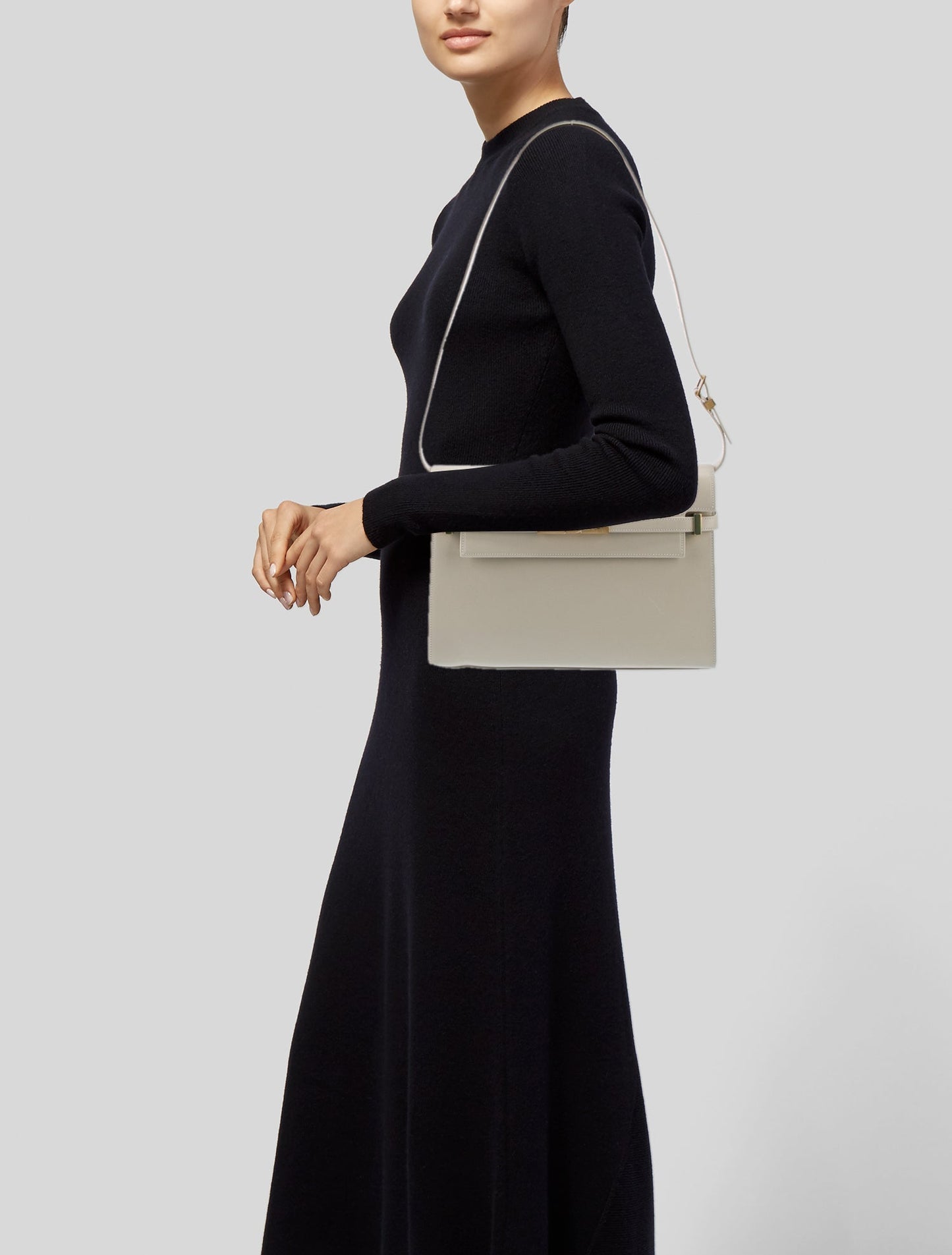 Saint Laurent Leather Manhattan 2021