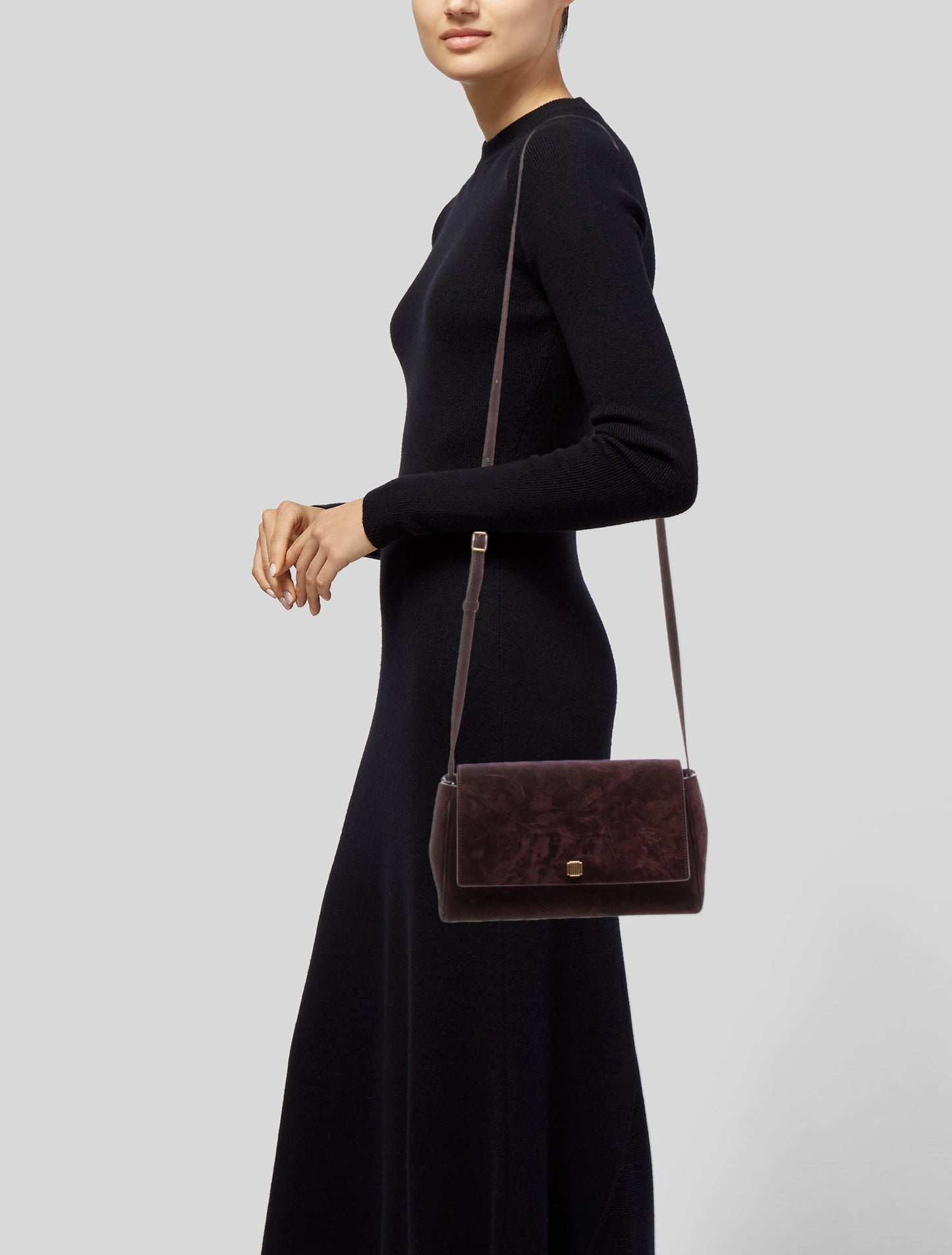 Khaite Suede Audrey Medium