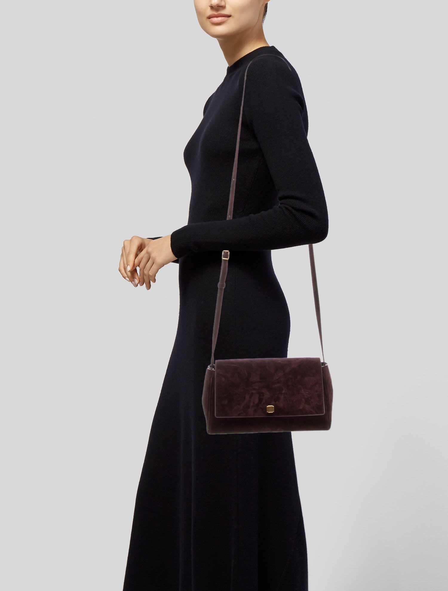 Khaite Suede Audrey Medium