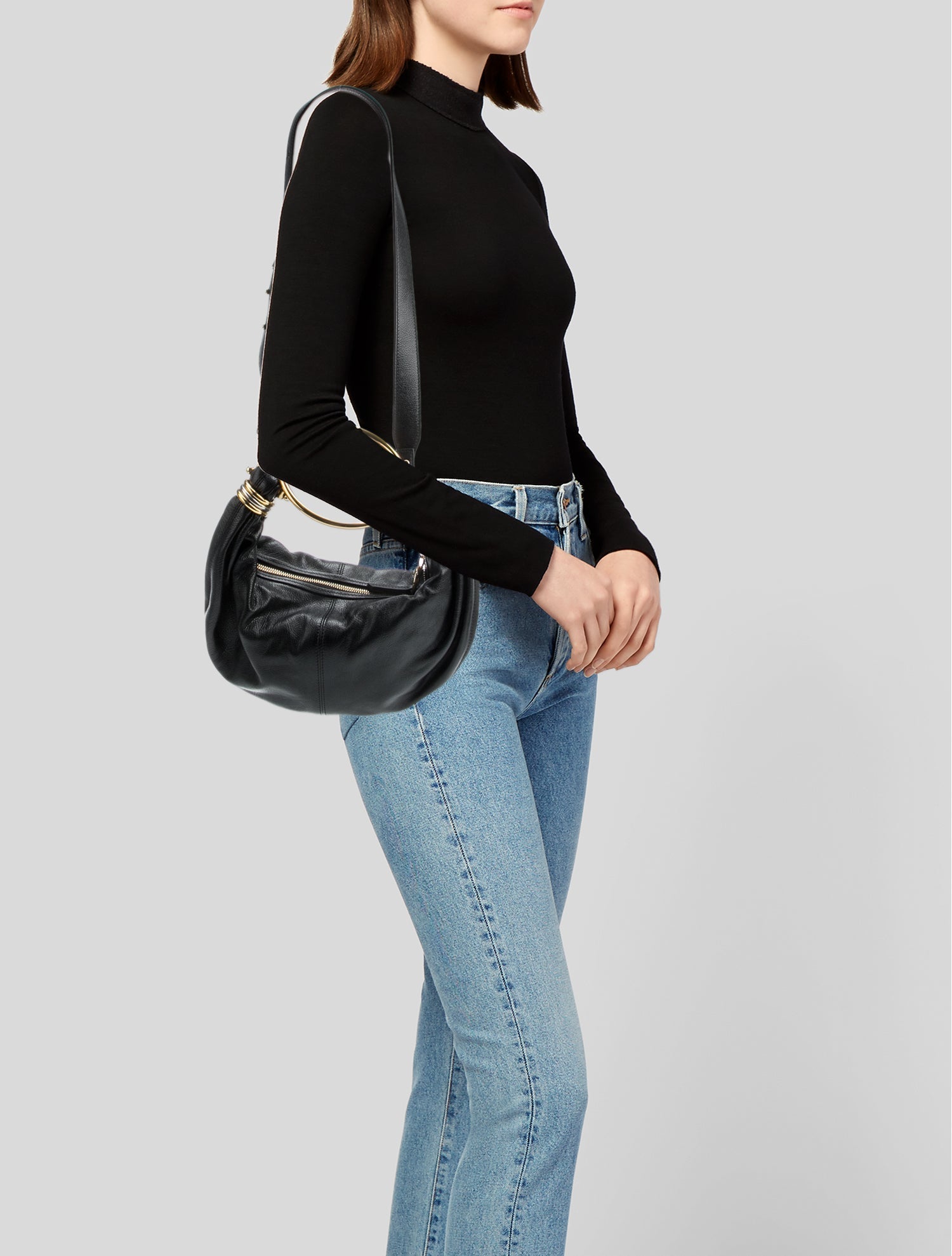 Chloé Leather Hobo 2024