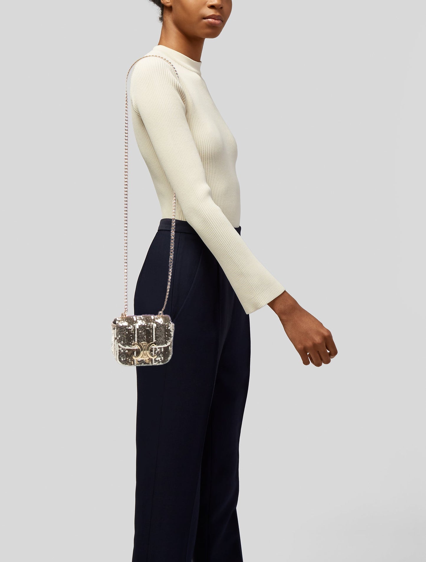 Celine Triomphe Claude Mini 2023