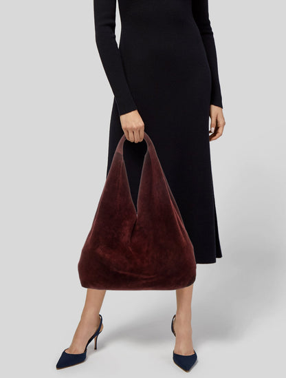 The Row Suede Bindle Knot