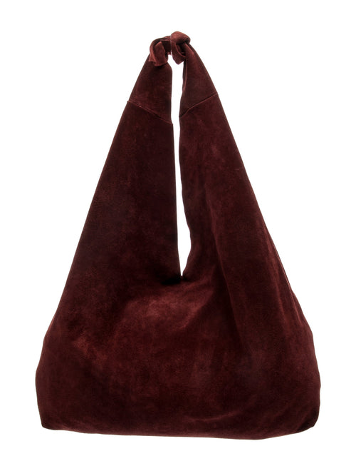The Row Suede Bindle Knot