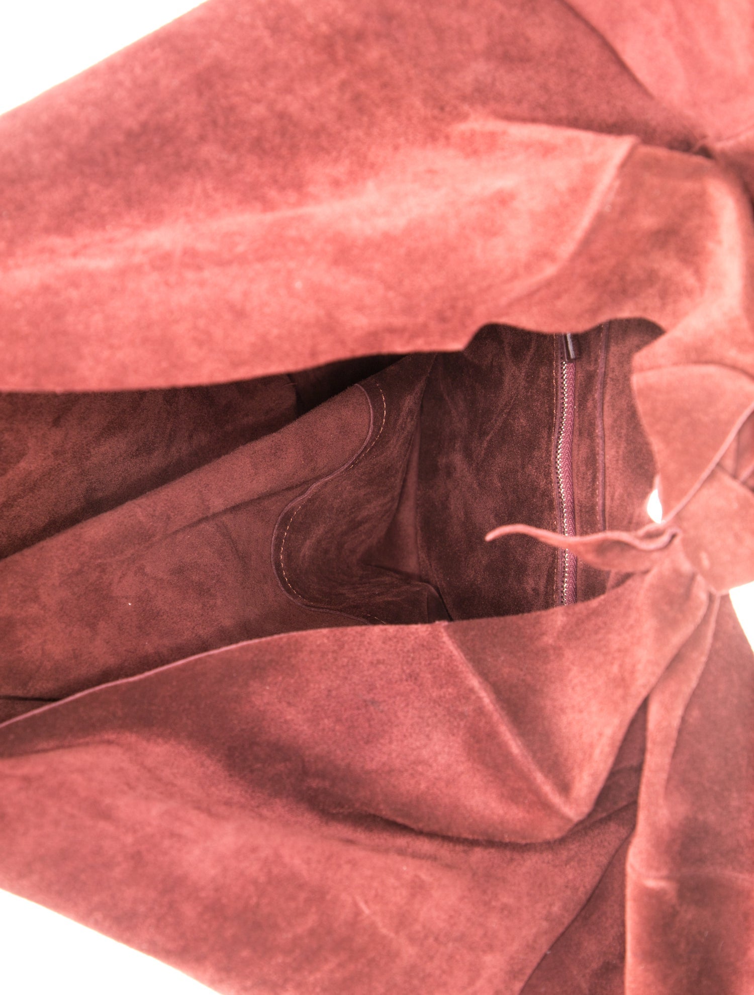 The Row Suede Bindle Knot