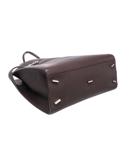 Ferragamo Leather Top Handle Bag