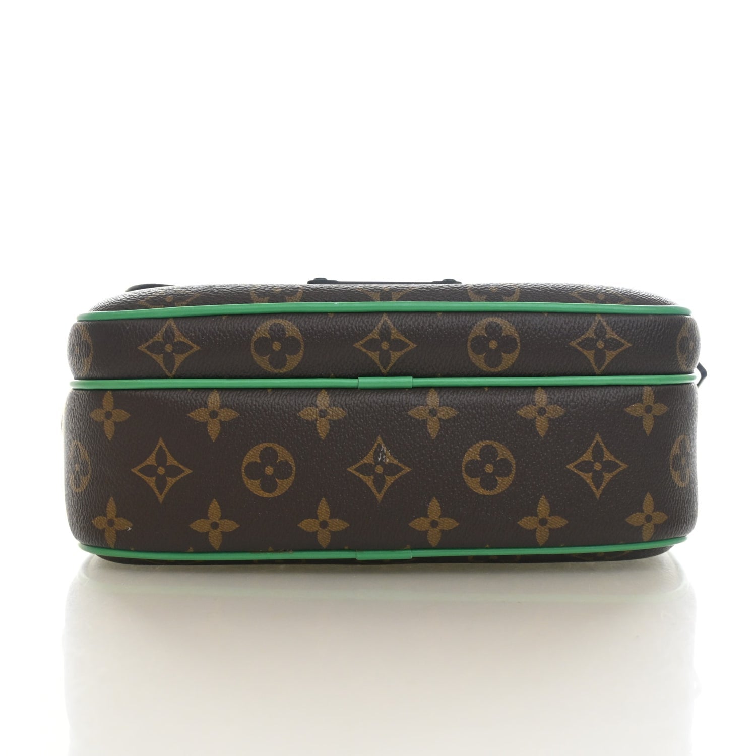 Louis Vuitton LV Monogram Macassar S Lock Messenger