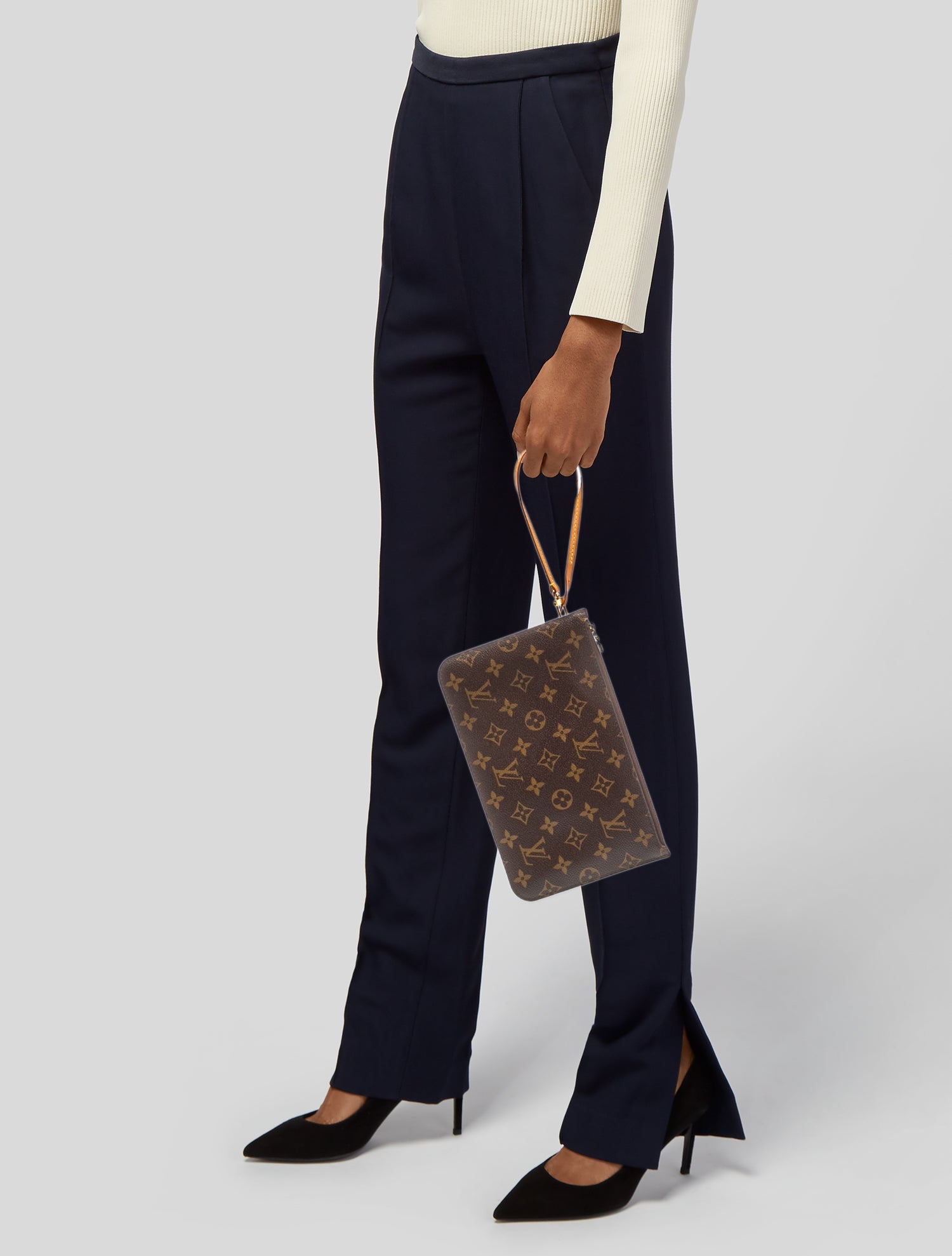 Louis Vuitton LV Monogram Neverfull Pouch