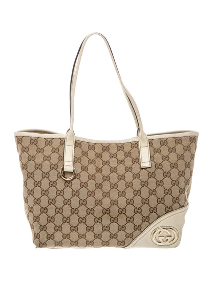 Gucci GG Canvas New Britt Medium