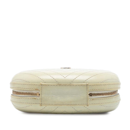 Chanel Chevron Stitched Calfskin La Pausa Evening Bag