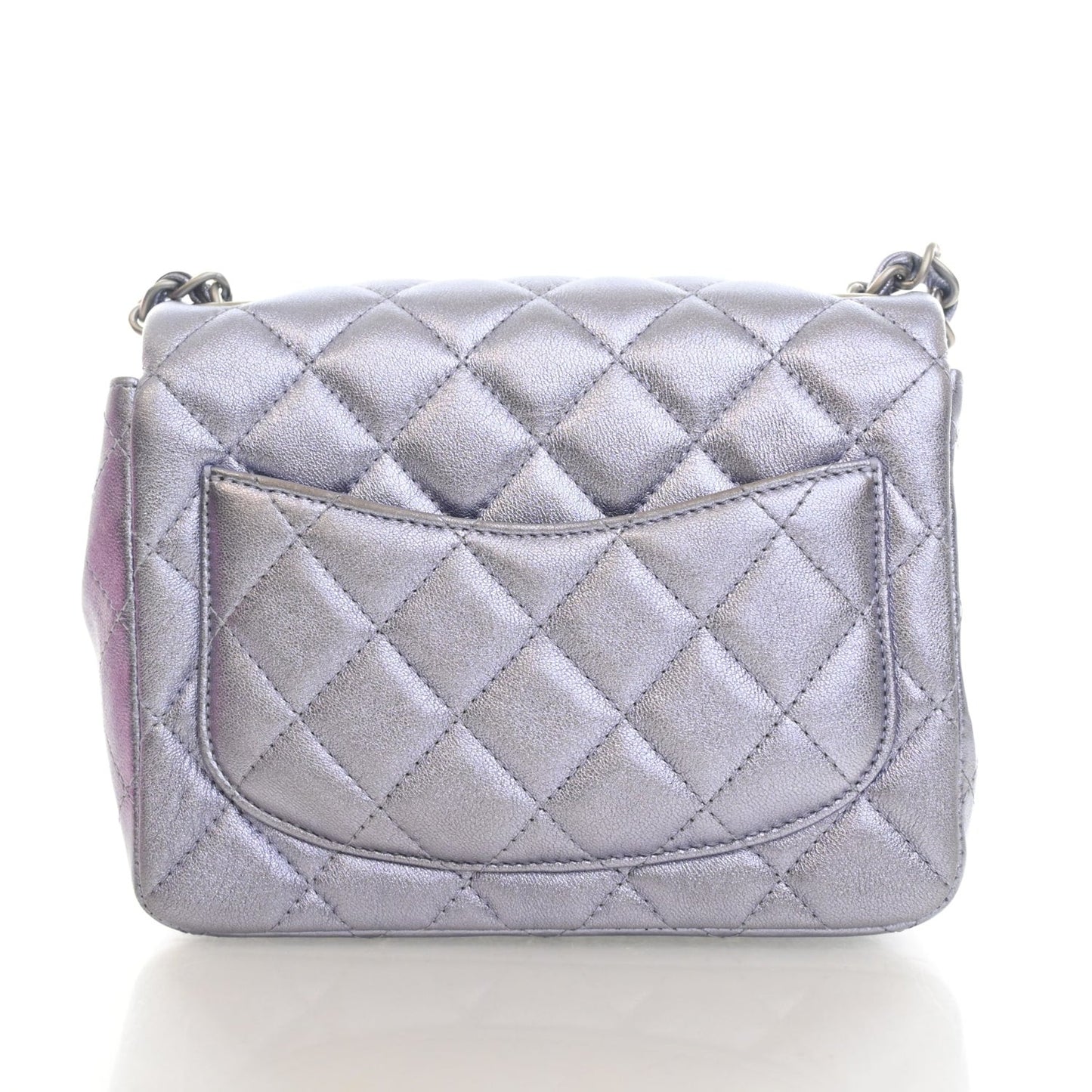 Chanel Calfskin Square Classic Flap Bag Mini