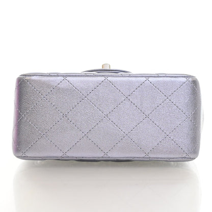Chanel Calfskin Square Classic Flap Bag Mini