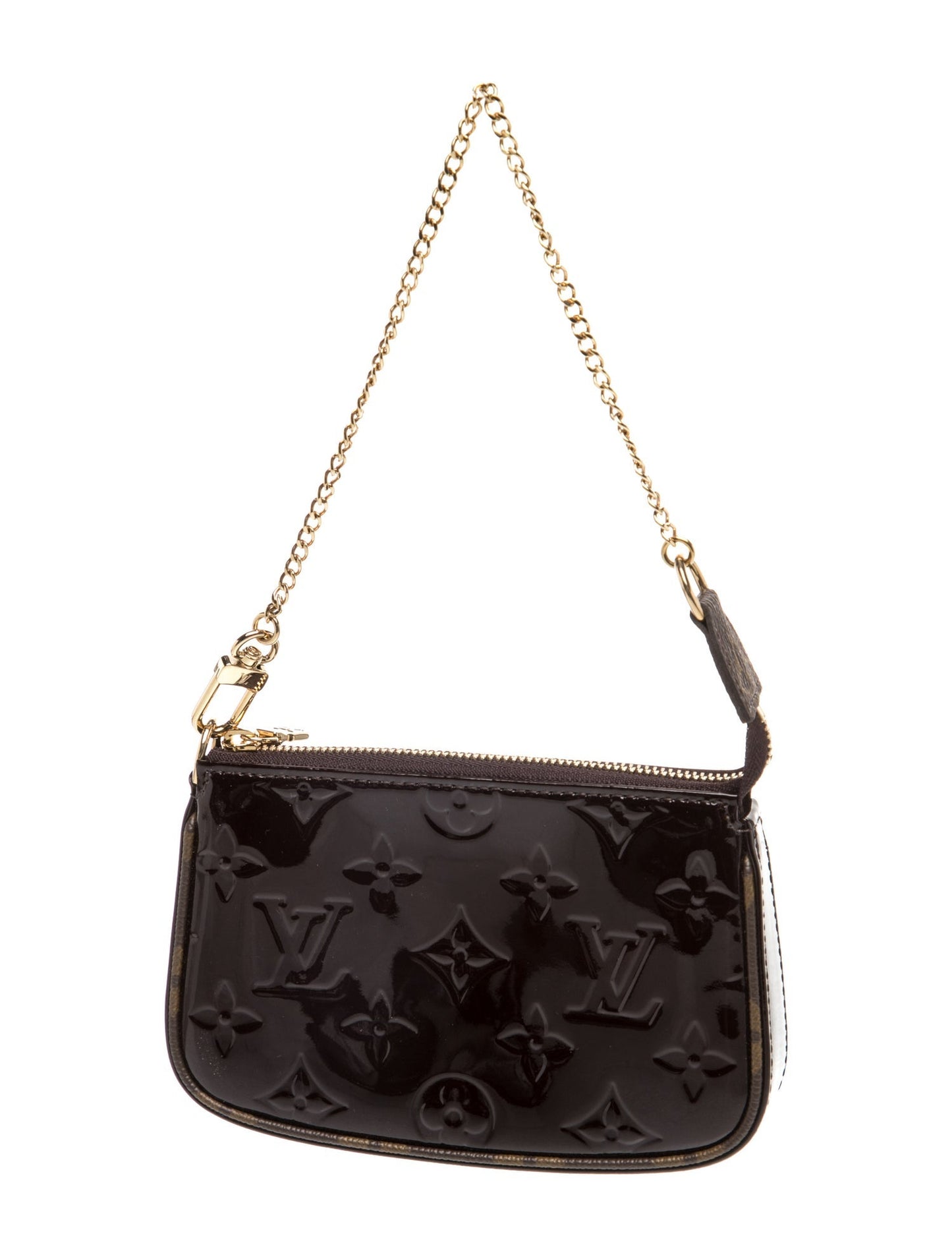 Louis Vuitton Monogram Vernis Pochette Bag Mini