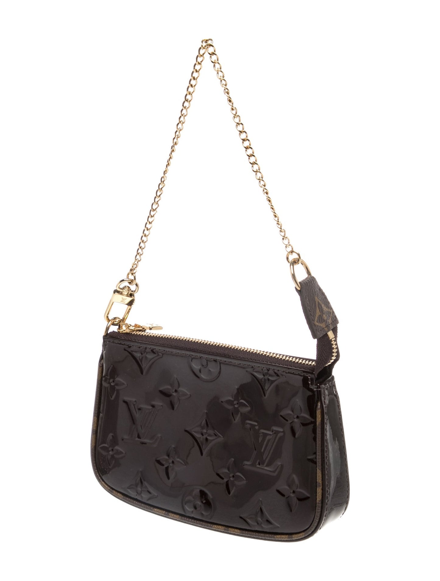 Louis Vuitton Monogram Vernis Pochette Bag Mini
