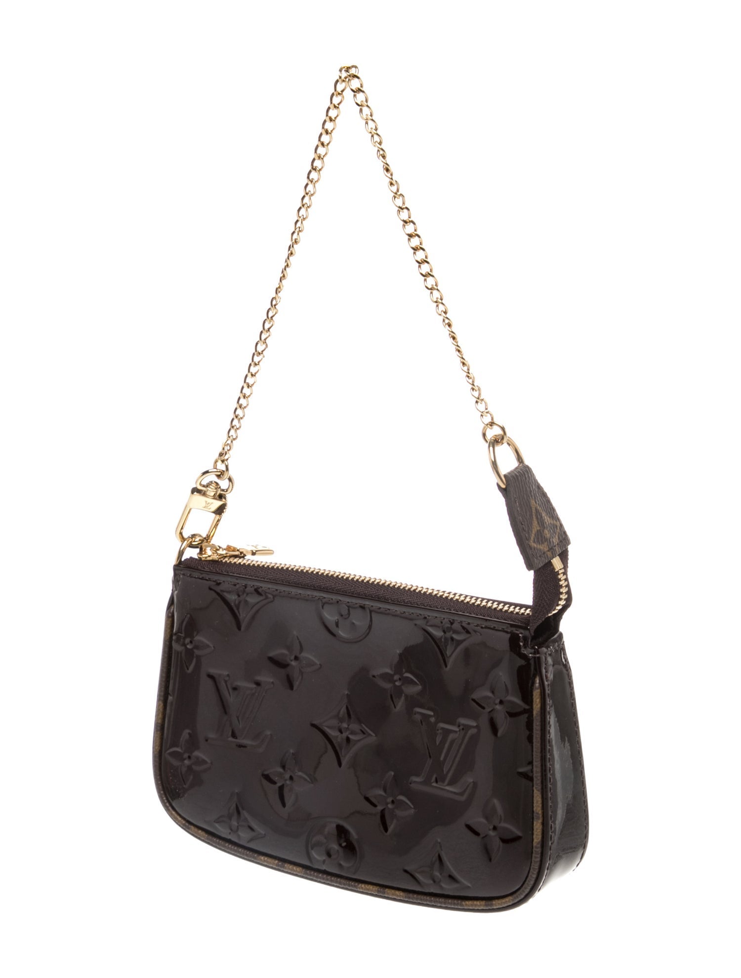 Louis Vuitton Monogram Vernis Pochette Bag Mini