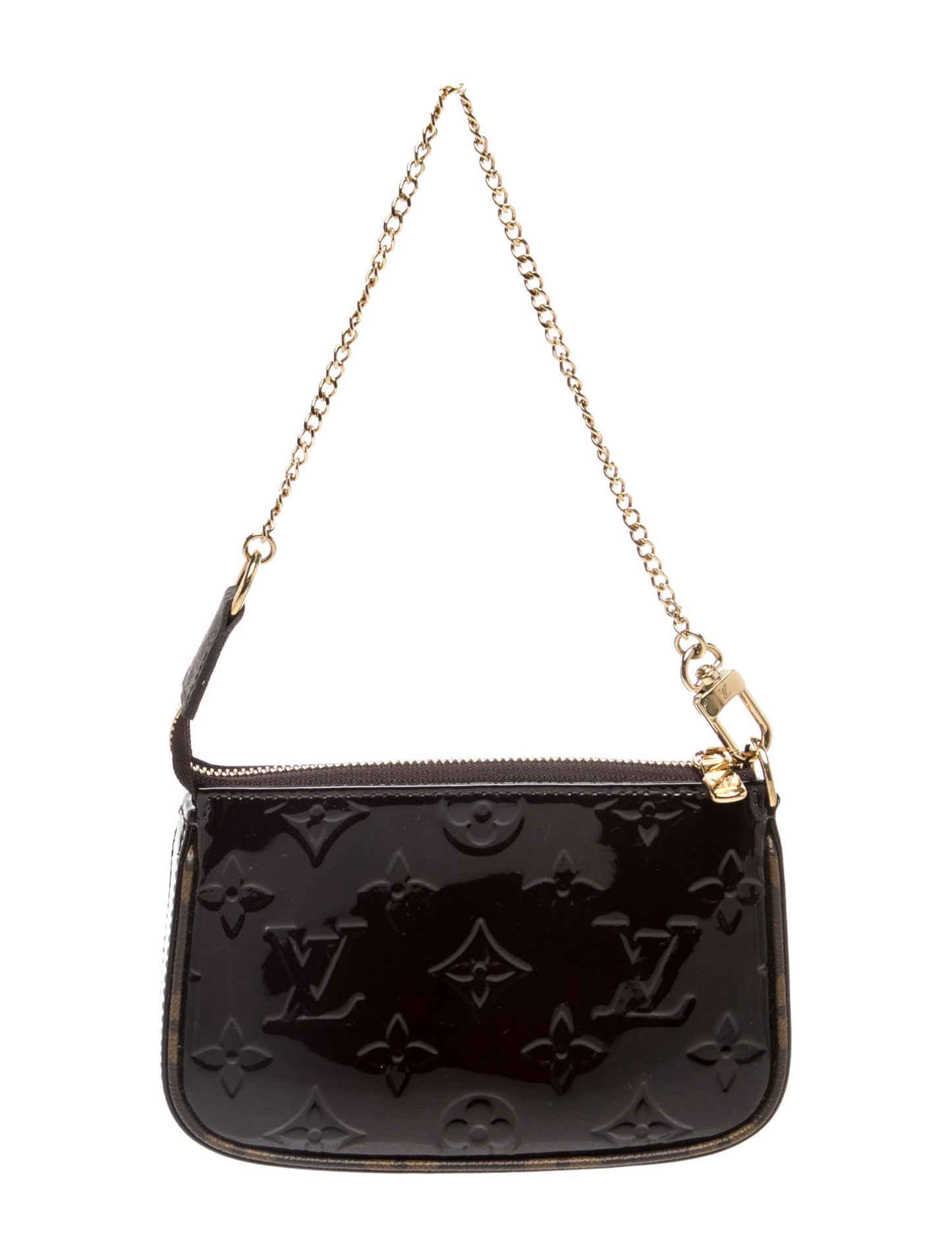 Louis Vuitton Monogram Vernis Pochette Bag Mini
