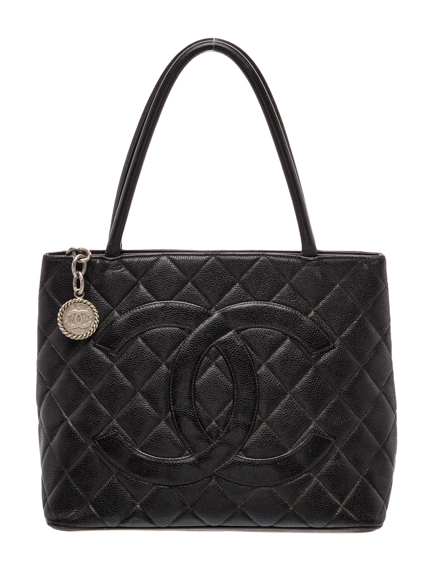 Chanel Caviar Medallion Tote