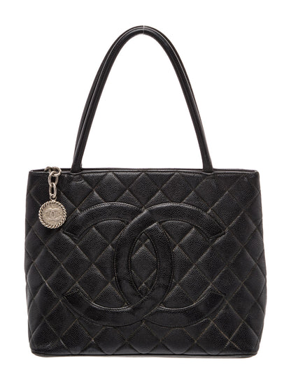 Chanel Caviar Medallion Tote
