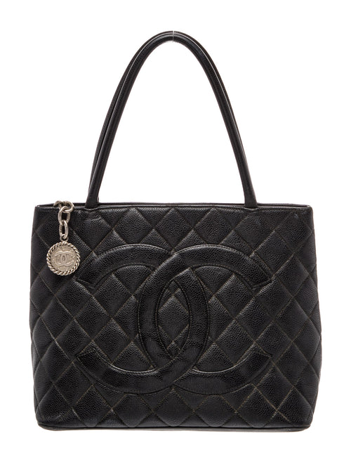 Chanel Caviar Medallion Tote