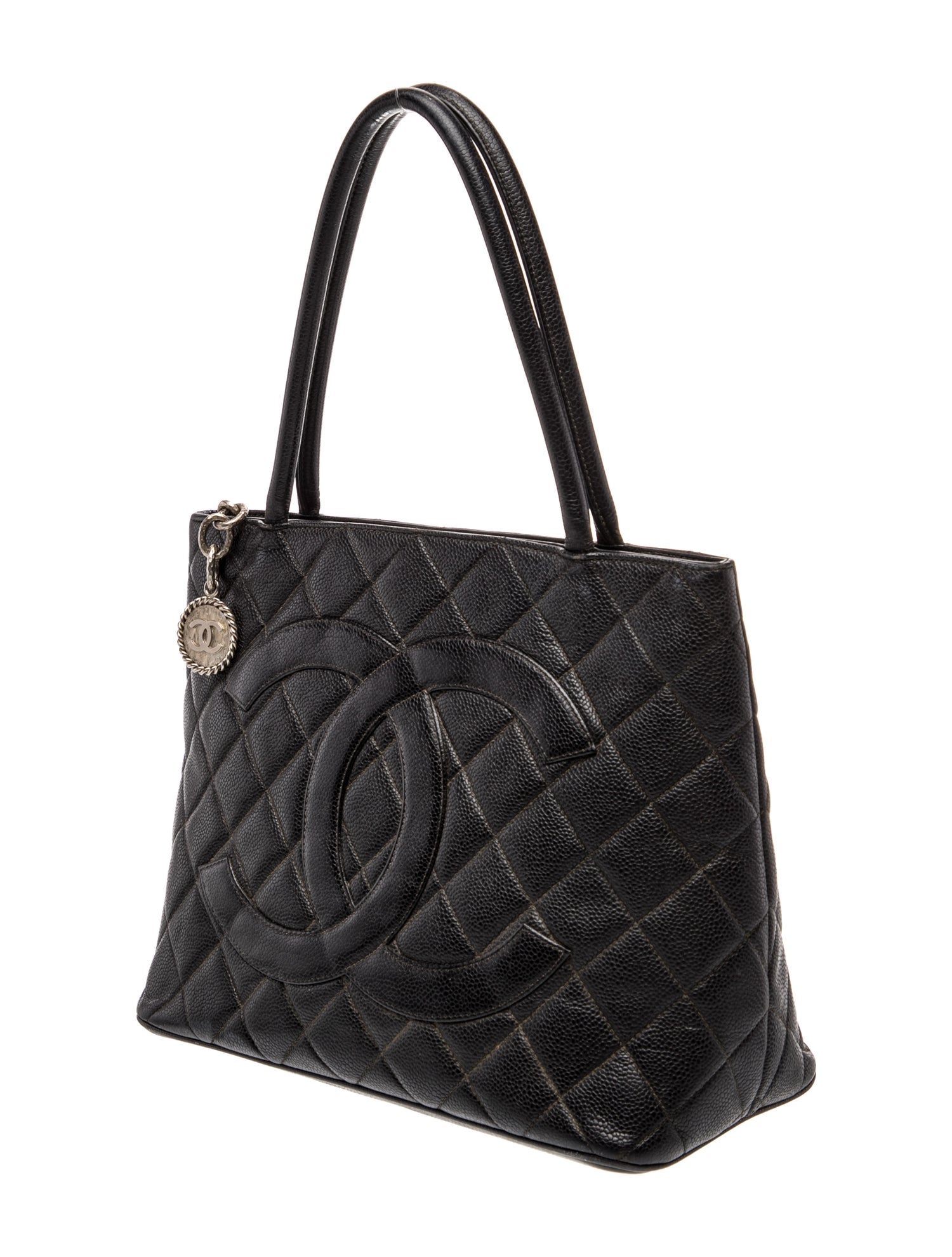 Chanel Caviar Medallion Tote