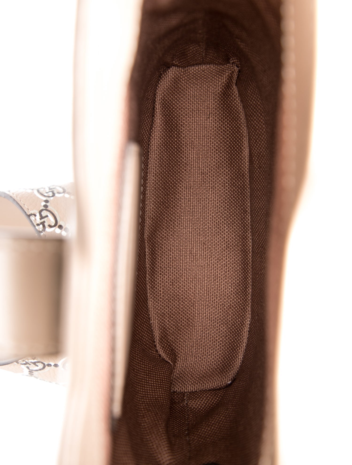 Gucci Leather GG Shadow Bucket Bag Mini