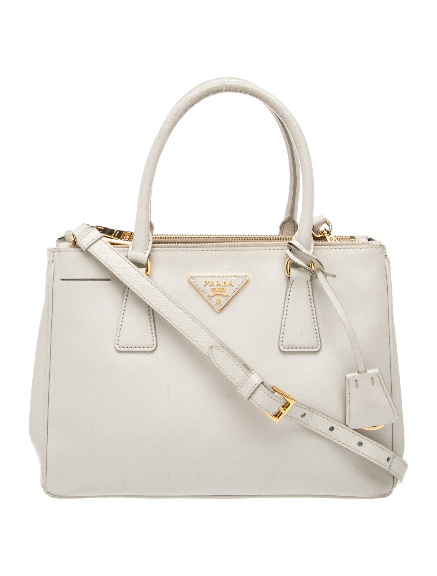 Prada Signature Galleria Double Zip Medium