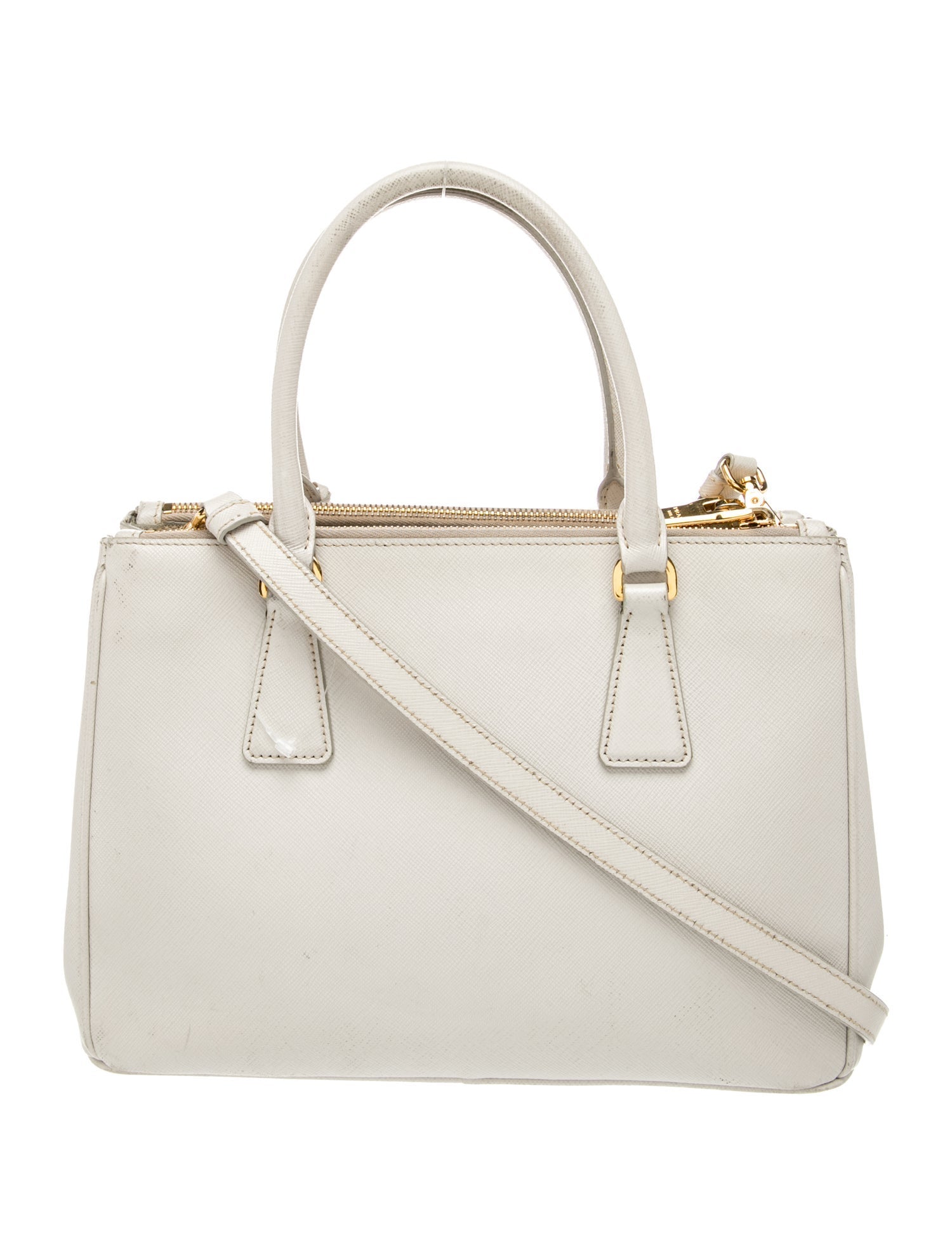 Prada Signature Galleria Double Zip Medium
