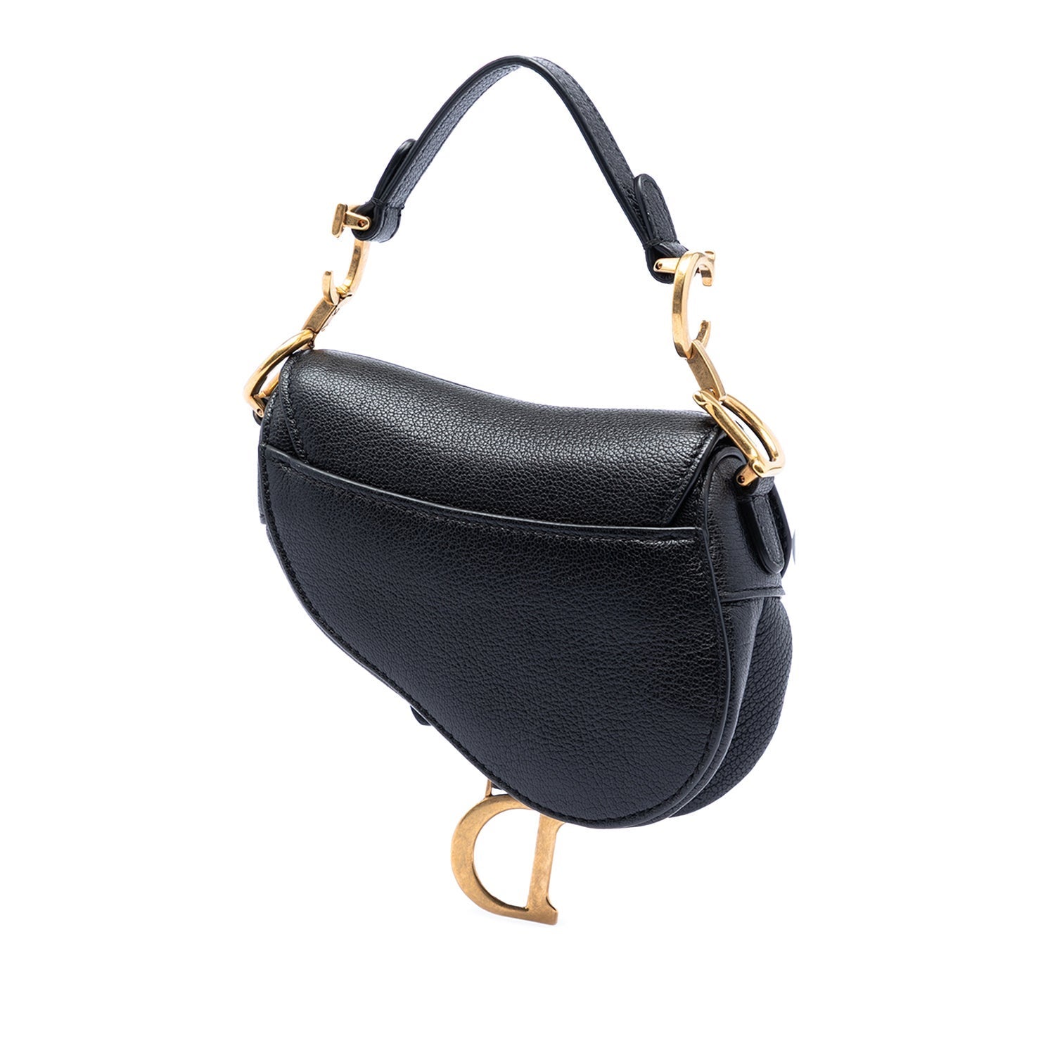 Christian Dior Micro Goatskin Saddle Bag
