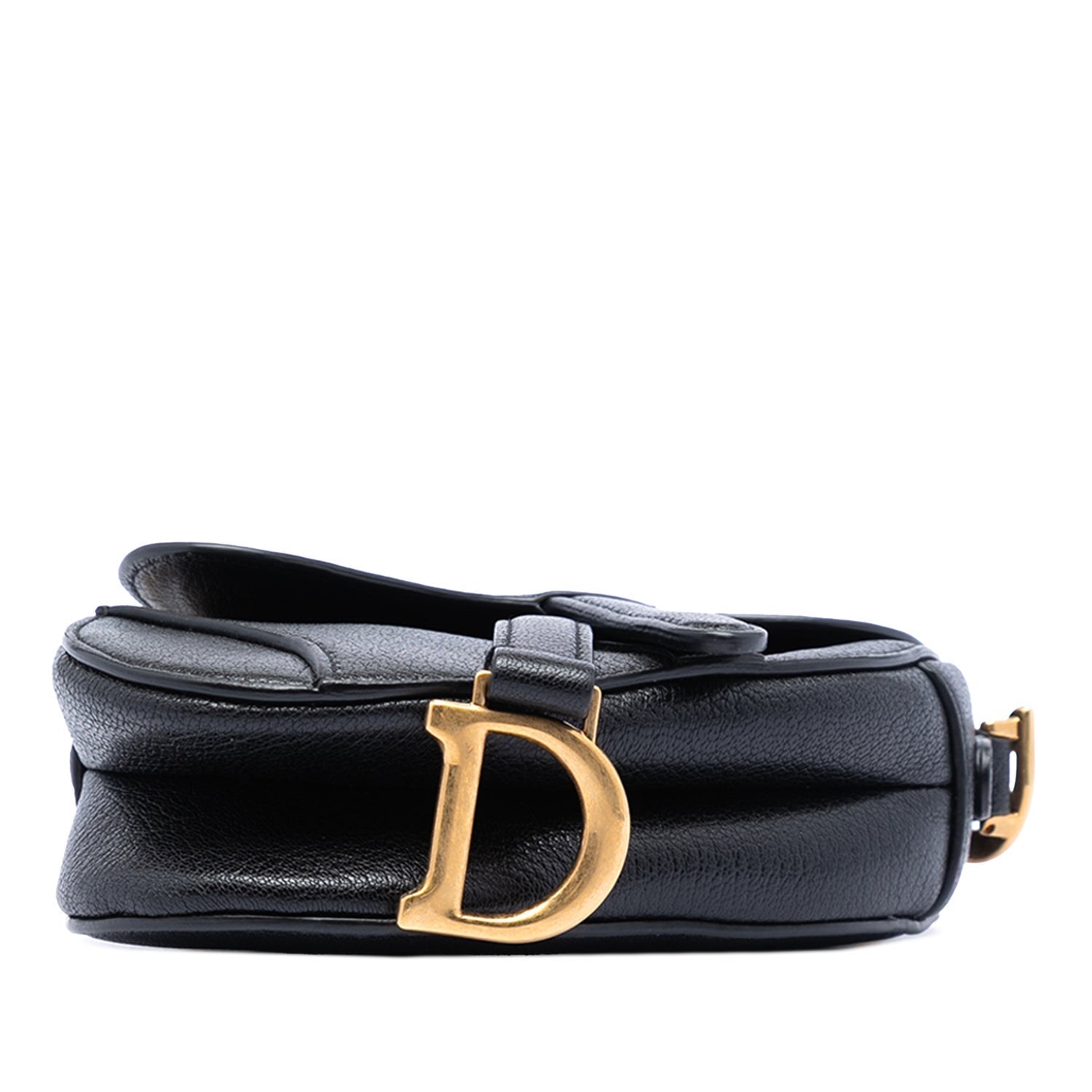 Christian Dior Micro Goatskin Saddle Bag