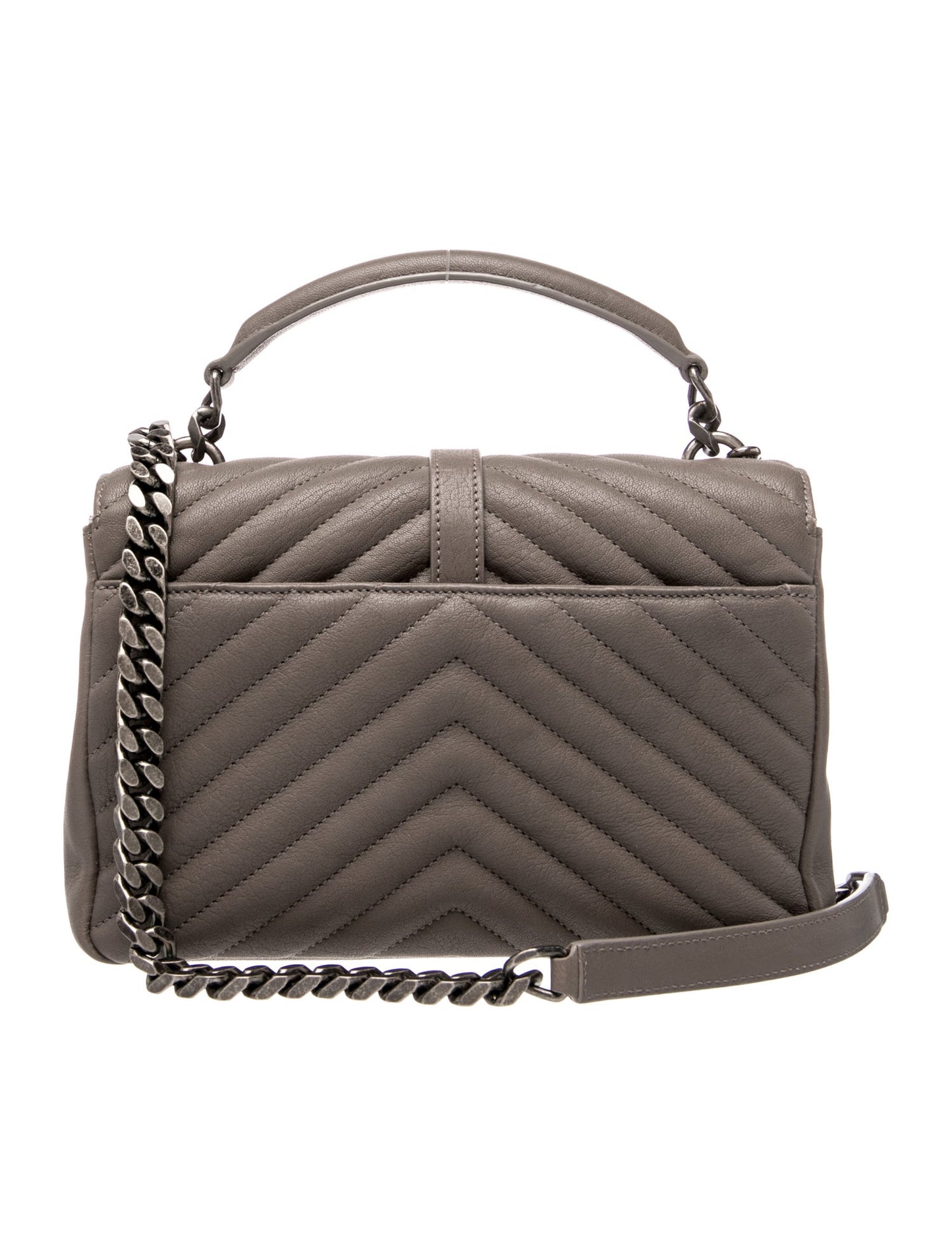 Saint Laurent Quilted College