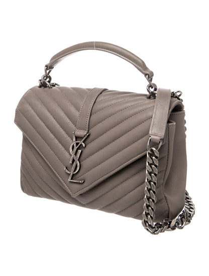 Saint Laurent Quilted College