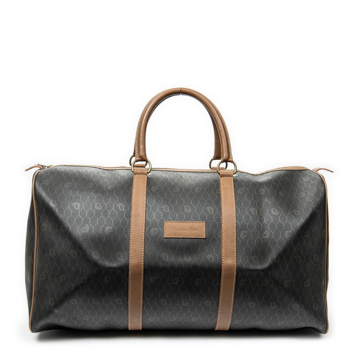 Christian Dior Vintage Large Travel Boston