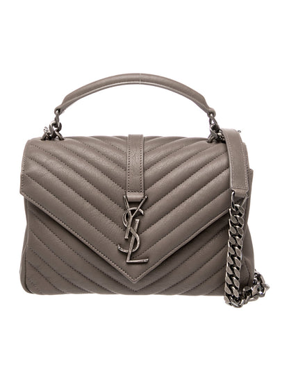 Saint Laurent Quilted College