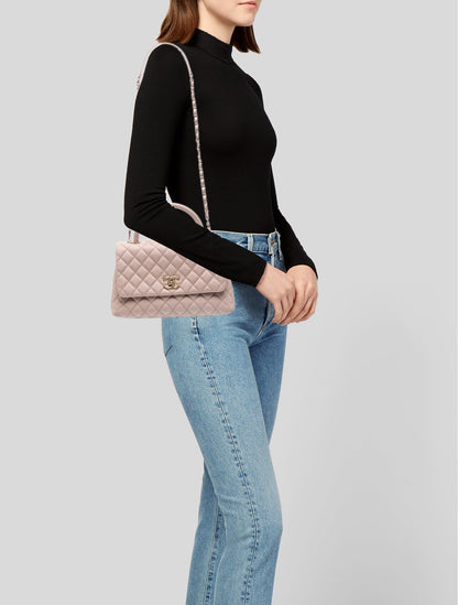 Chanel 2019 Caviar Small Coco Handle Bag