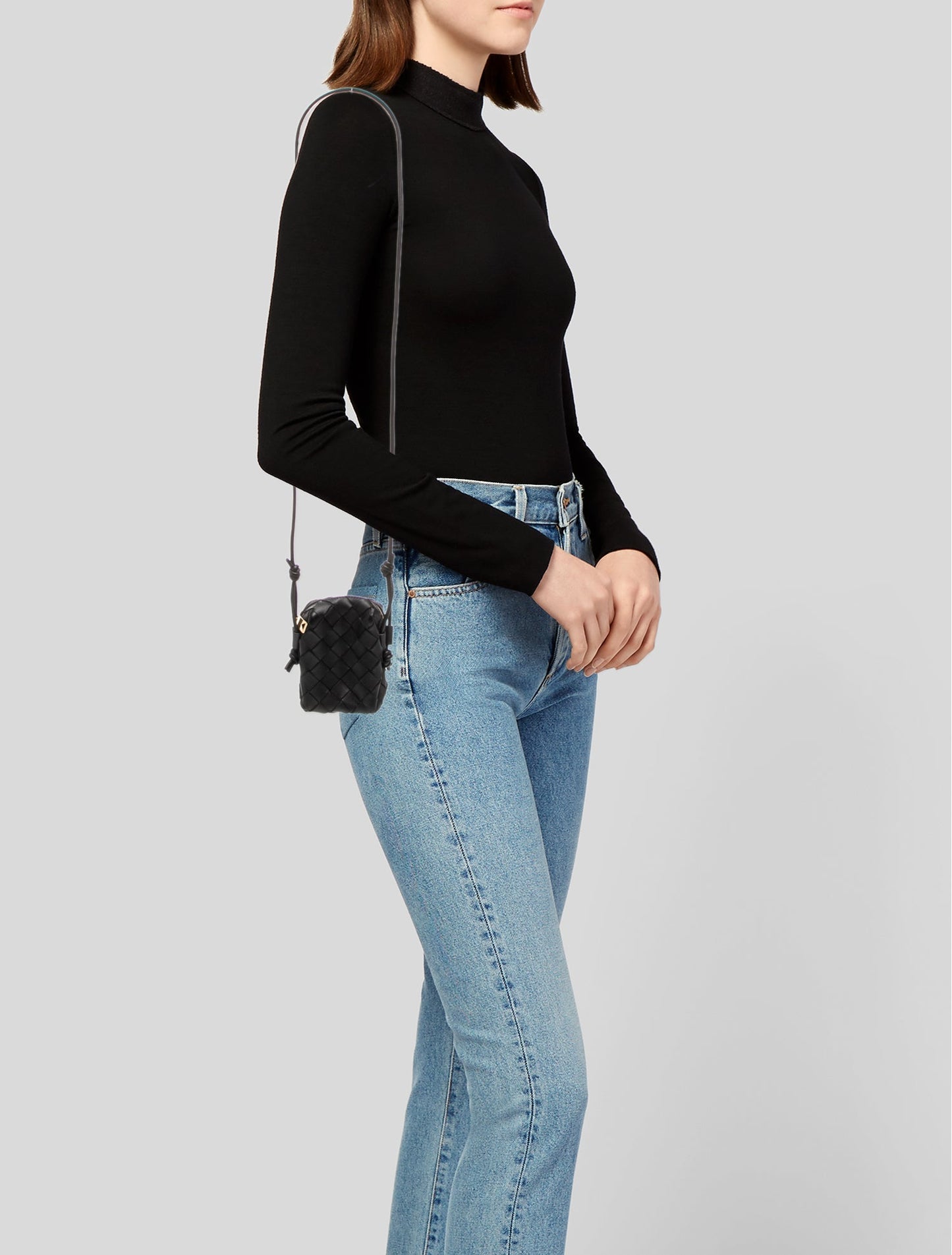 Bottega Veneta Leather Loop Mini