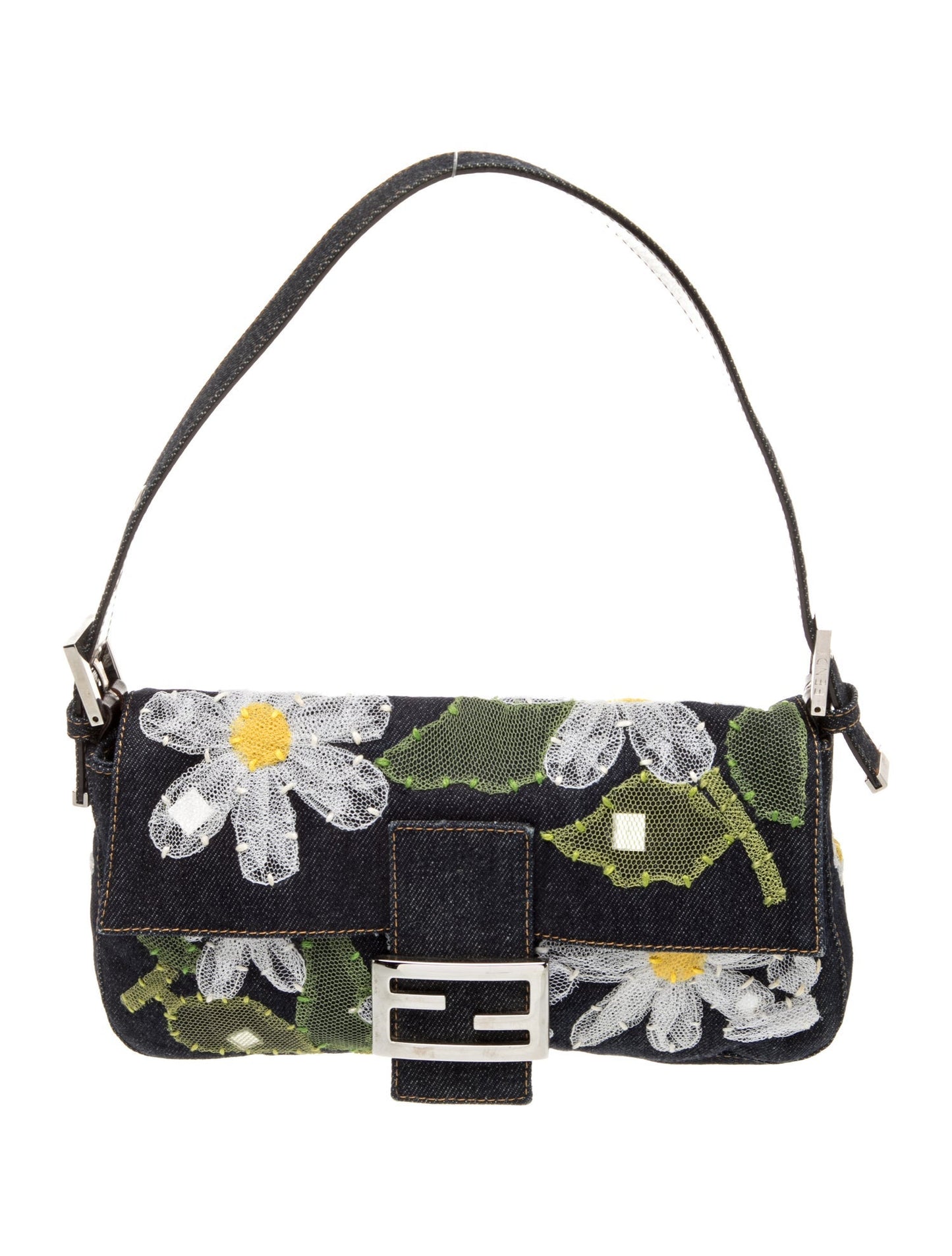 Fendi Denim Baguette