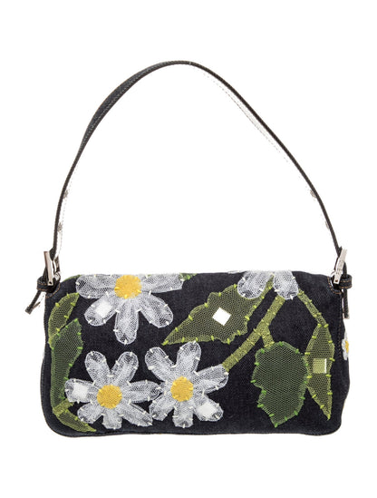 Fendi Denim Baguette