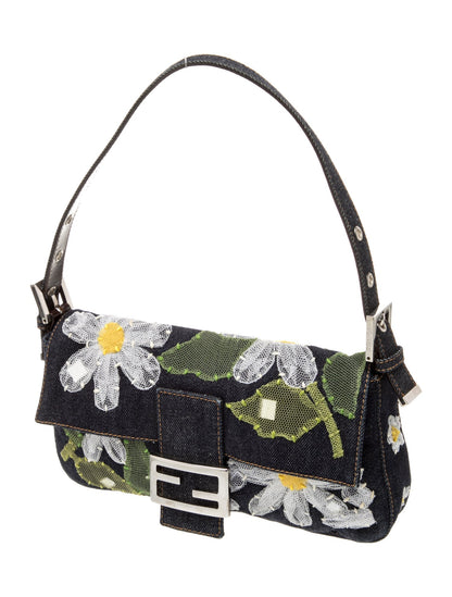 Fendi Denim Baguette