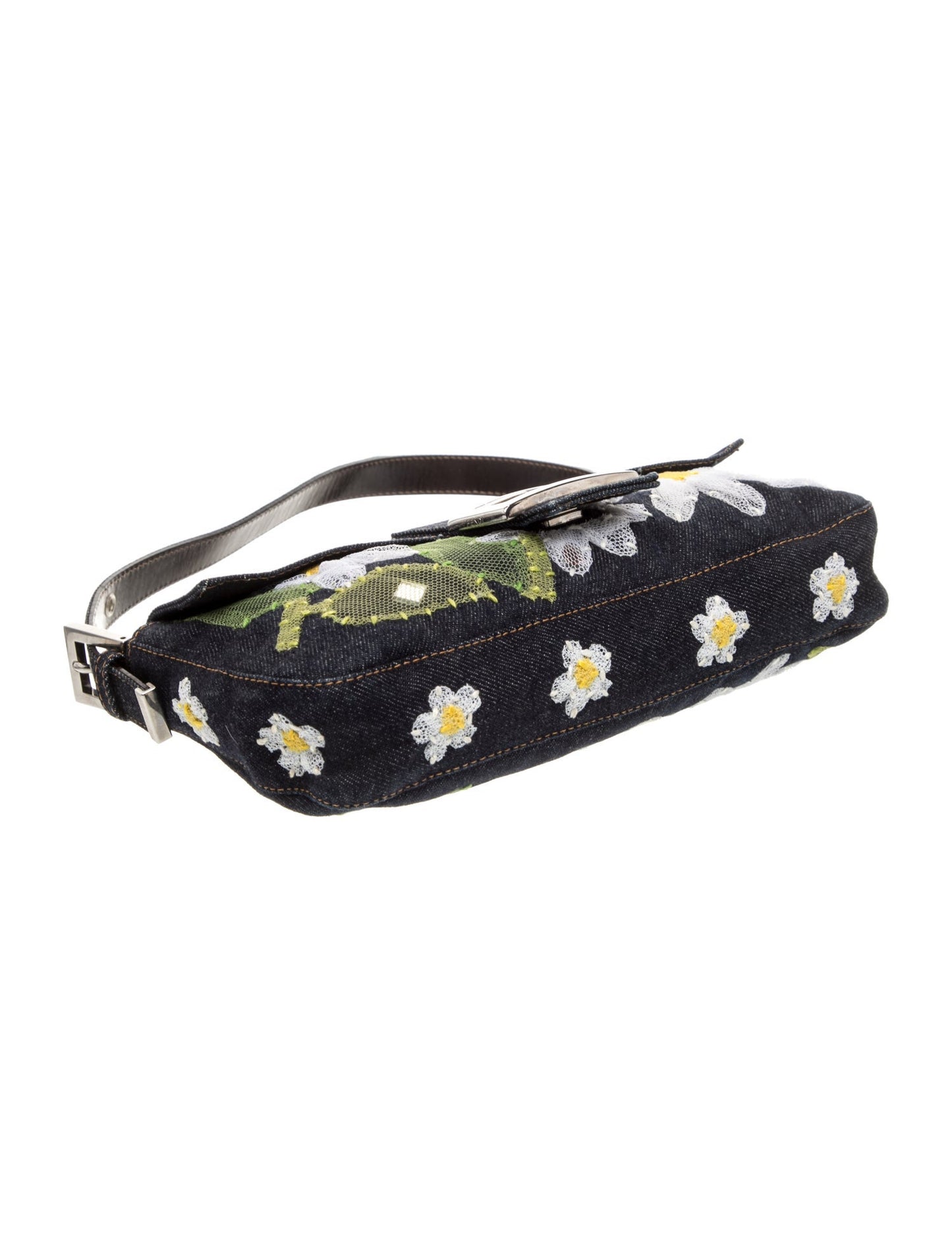 Fendi Denim Baguette