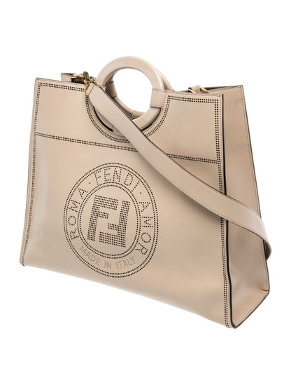 Fendi Leather Runaway Large