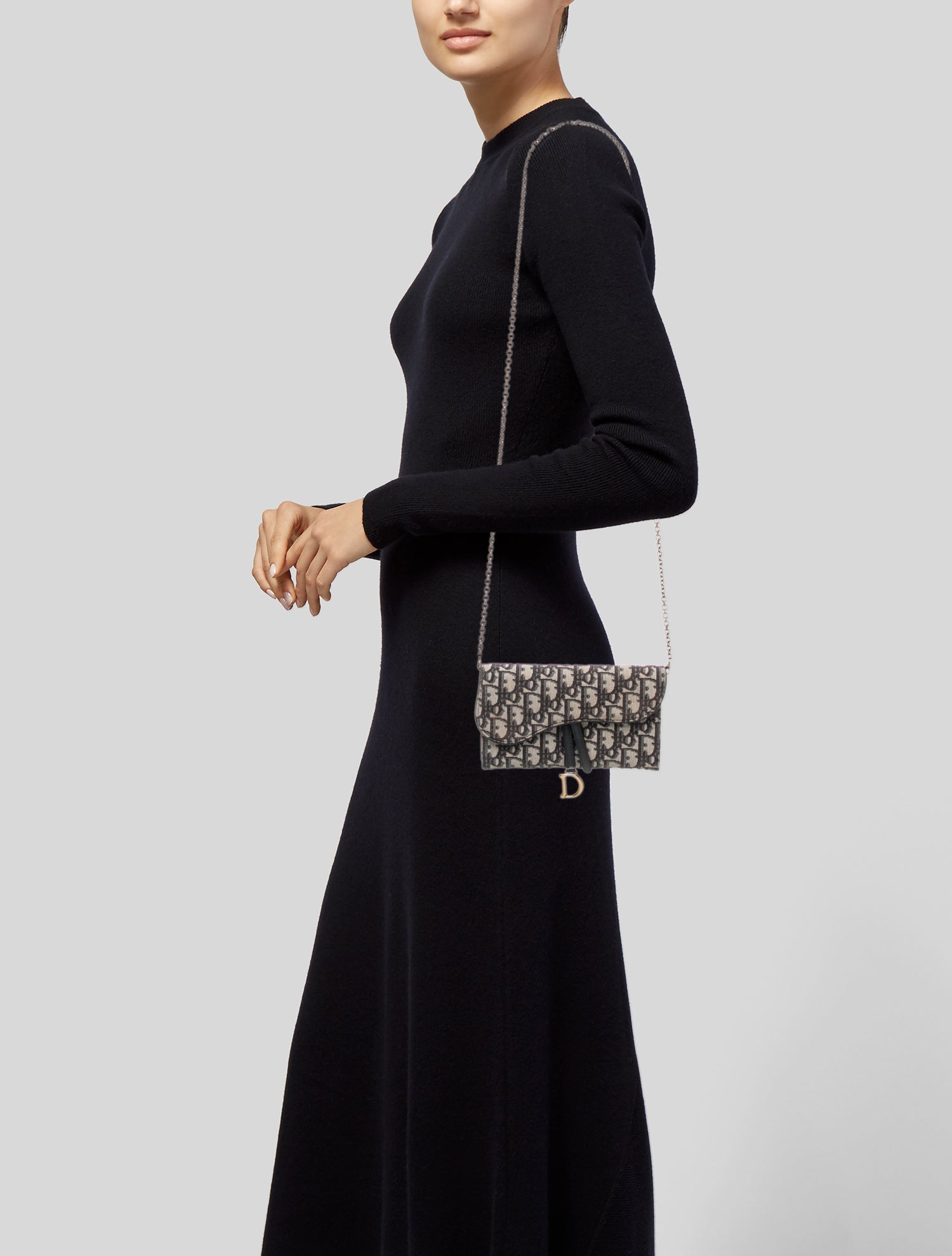 Christian Dior Oblique Jacquard Oblique Saddle