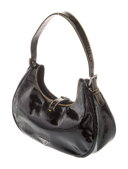 Prada Vernis Rayures Shoulder Bag