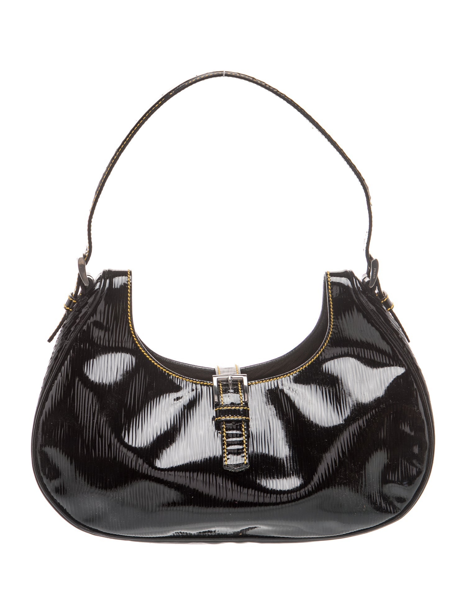 Prada Vernis Rayures Shoulder Bag