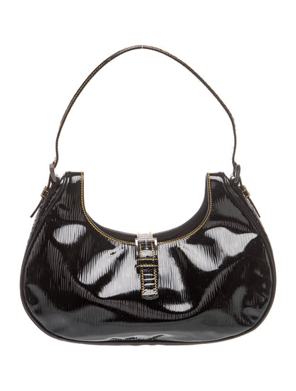 Prada Vernis Rayures Shoulder Bag