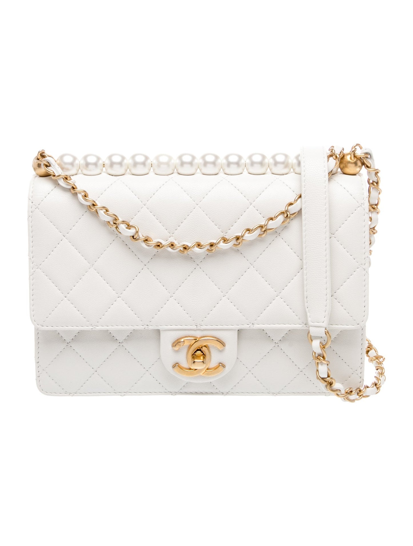 Chanel Chic Pearls Flap Bag