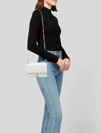 Chanel Chic Pearls Flap Bag