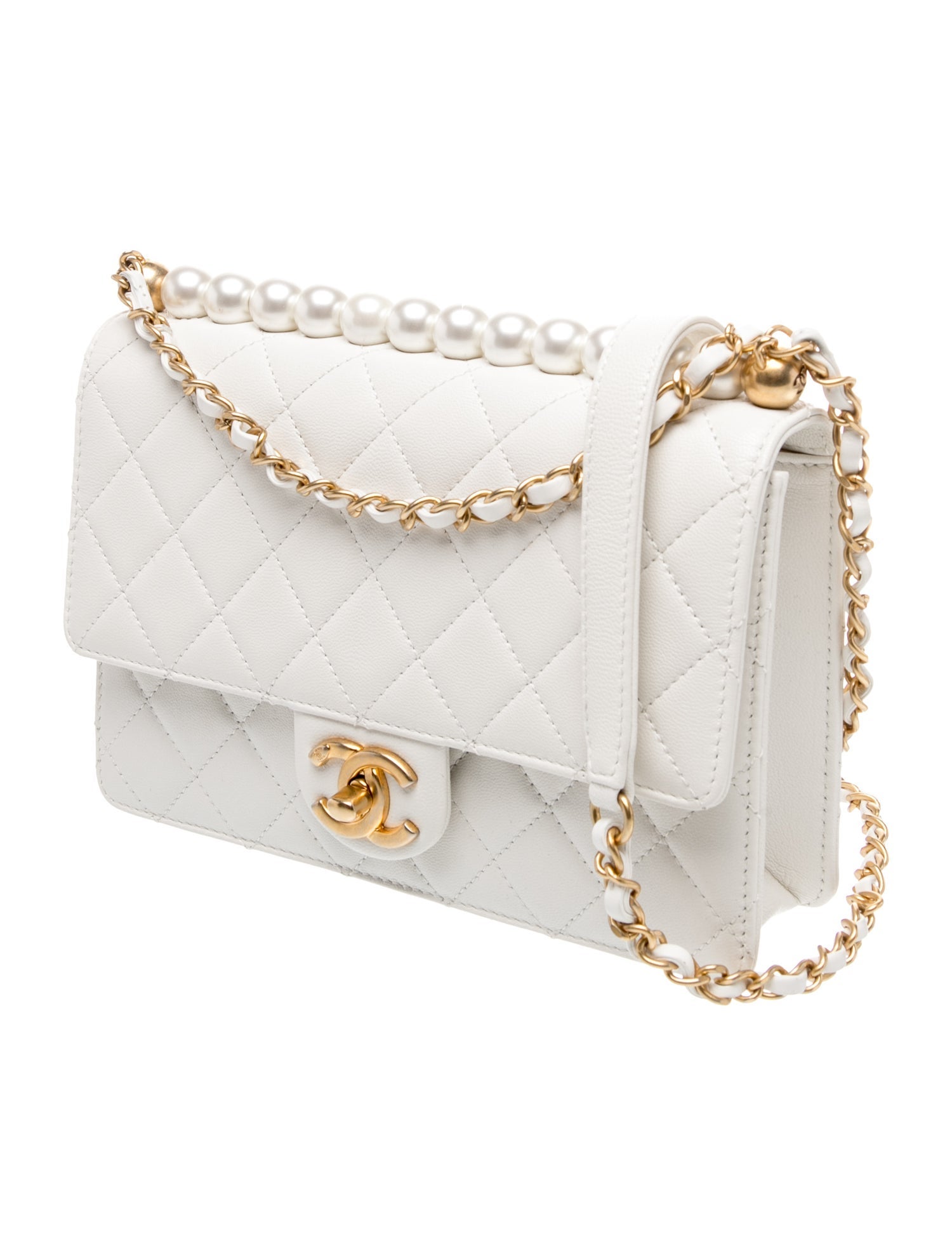 Chanel Chic Pearls Flap Bag