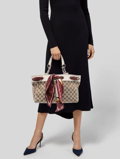 Gucci GG Canvas Positano Medium