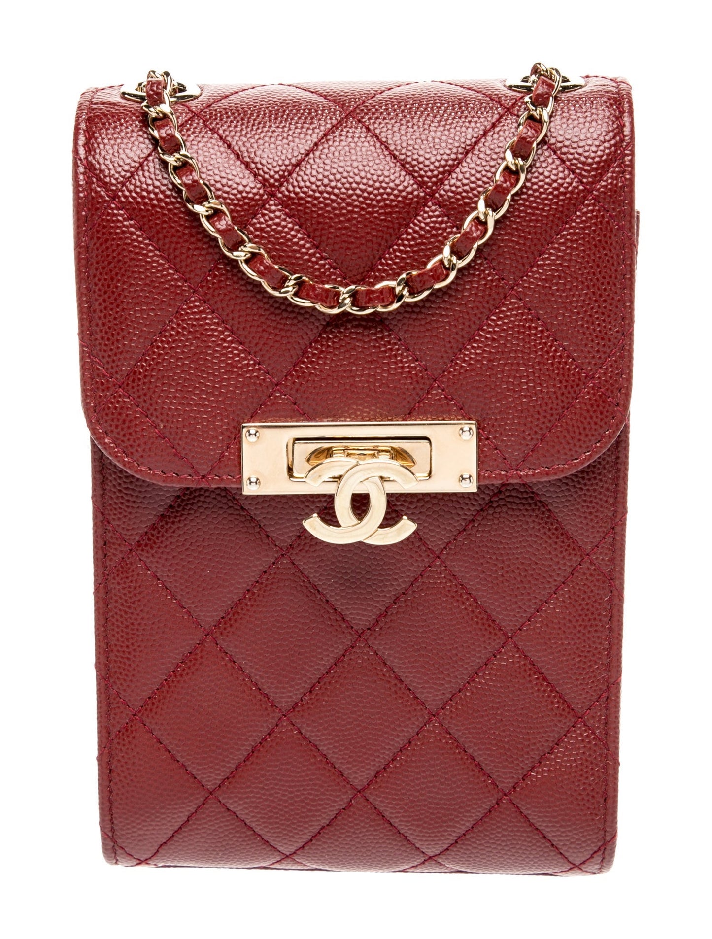 Chanel Golden Class Phone Holder Crossbody Bag